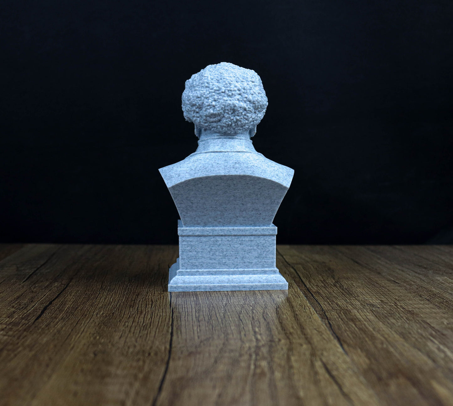 Alexander Dumas bust, French writer sculpture