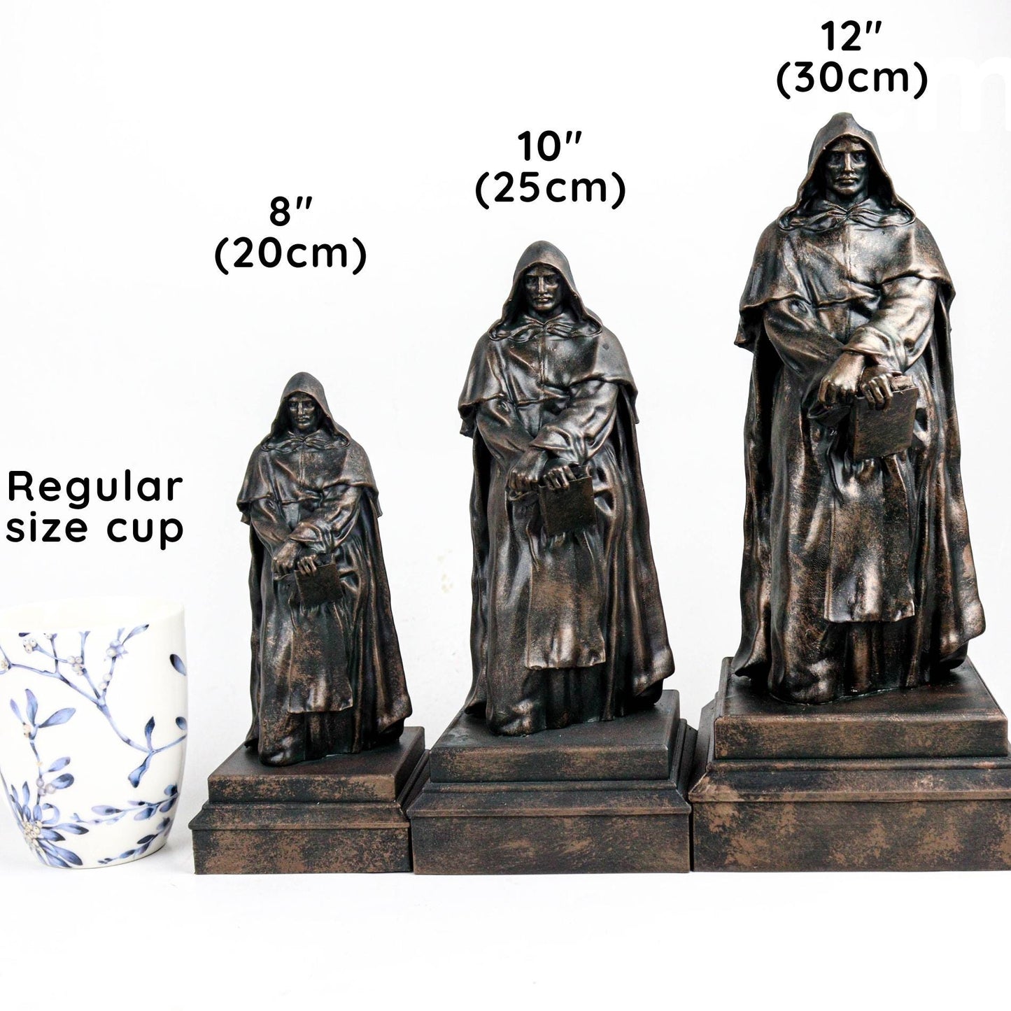 Giordano Bruno Bust, Monumento a Giordano Bruno Replica