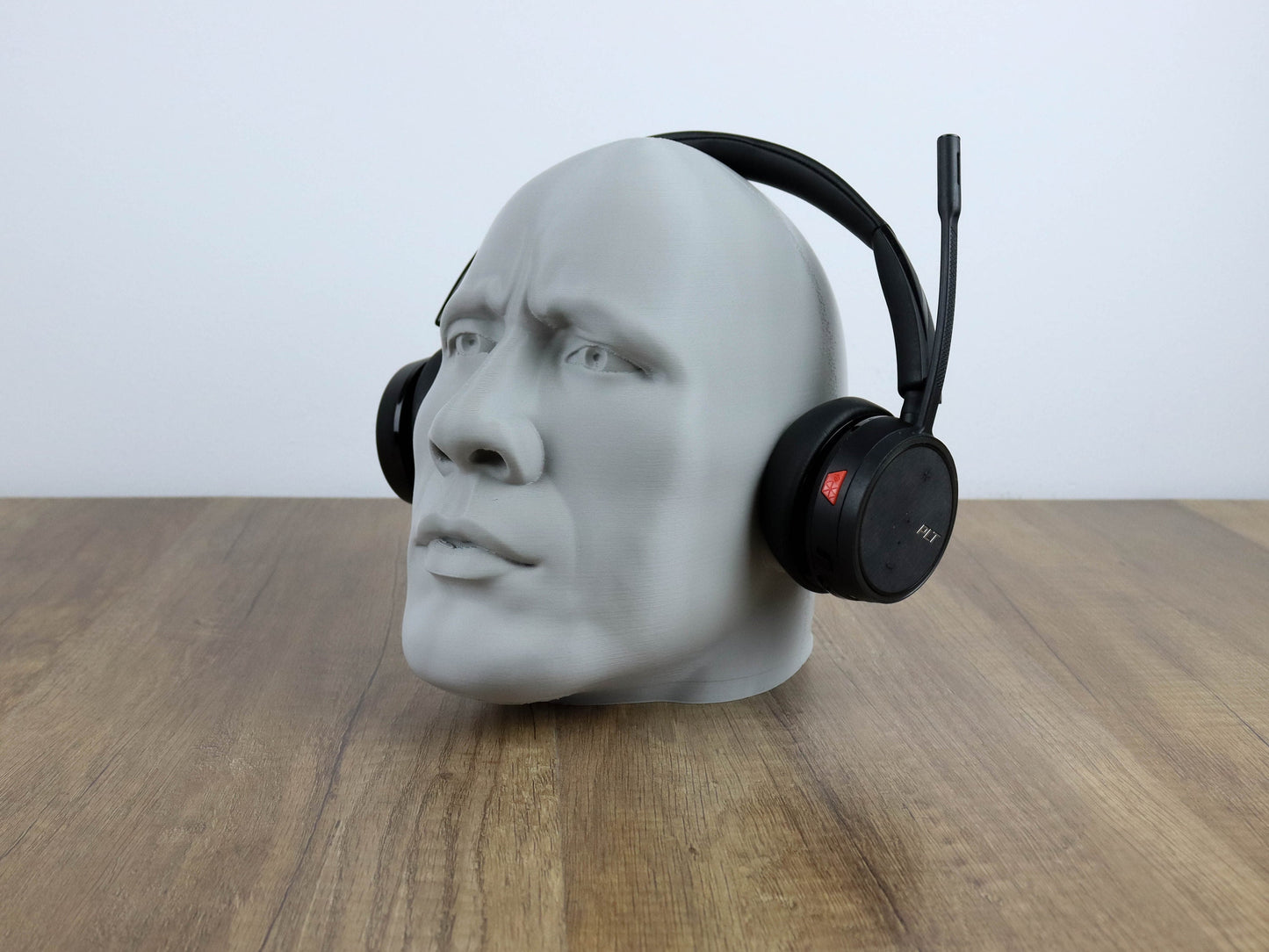 Dwayne The Rock Johnson Headphone Holder, Desktop Decor Headphone stand, Gaming Accessories