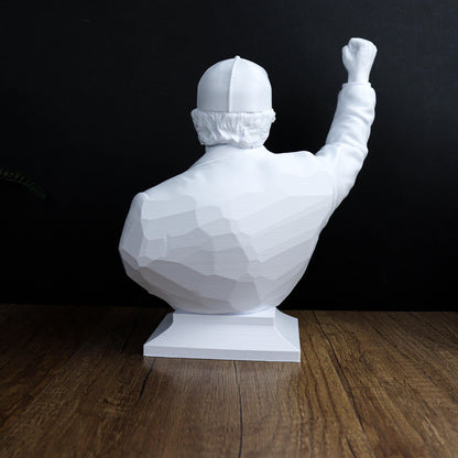 Donald Trump Bust, 45th American President Sculpture, Trump Fight Statue