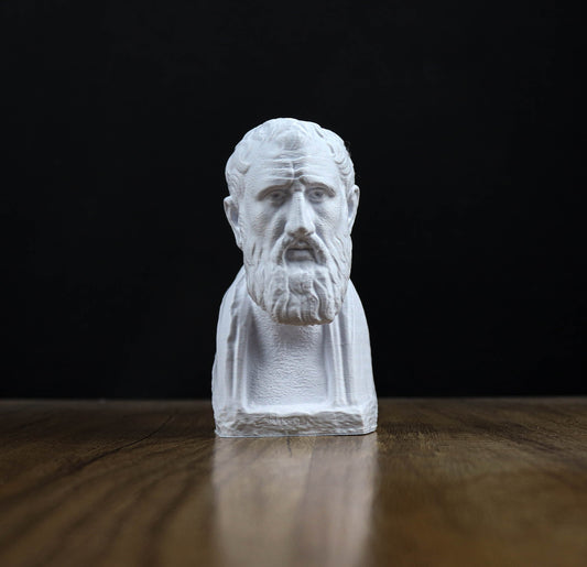 Zeno of Citium Statue, Greek Mythology Inspired Sculpture