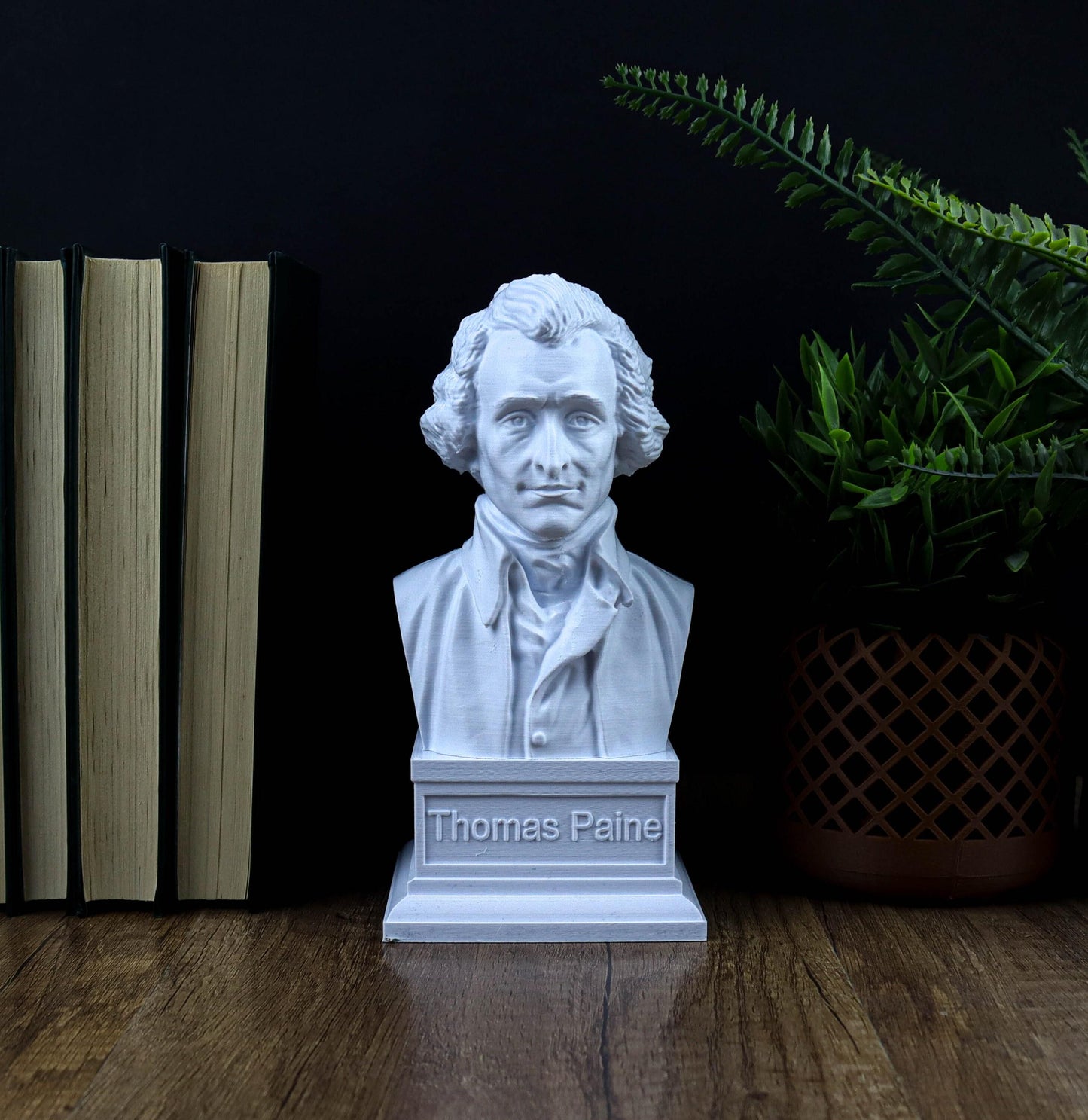Thomas Paine Bust, American Founding Father, Political Activist, Philosopher