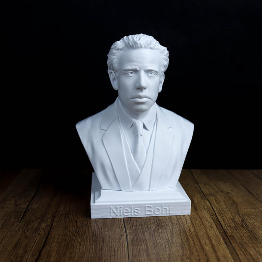 Niels Bohr Bust, Atomic Theory Statue, Science Decor, Gift for Physicists & STEM Enthusiasts