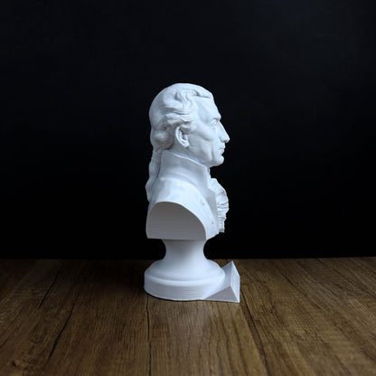 James Monroe Bust, 5th U.S. President, Founding Father of the United States, Patriotic Gift for History Enthusiasts