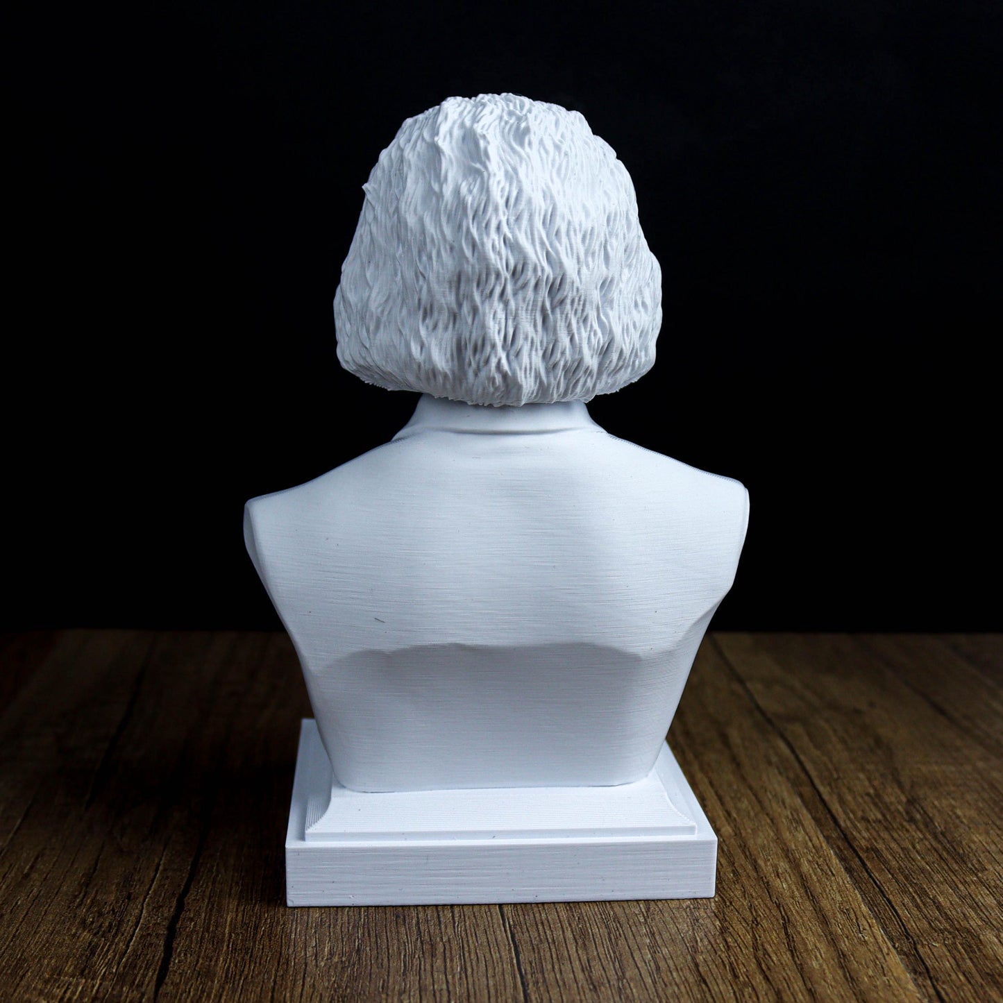 Franz Liszt Bust, Romantic Composer Sculpture for Bookshelf or Music Room Decor