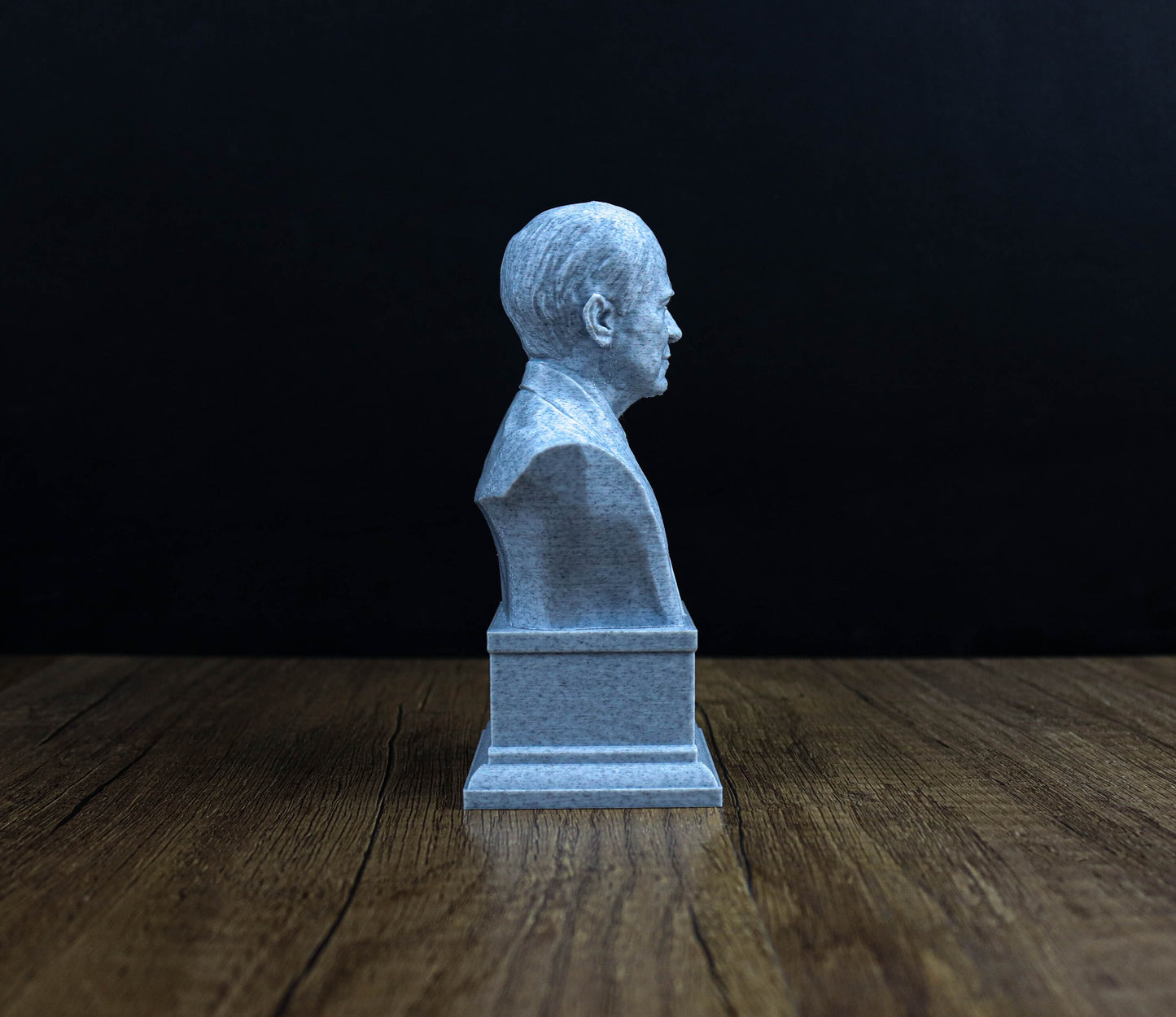 Dwight D. Eisenhower Bust, 34th US President Sculpture