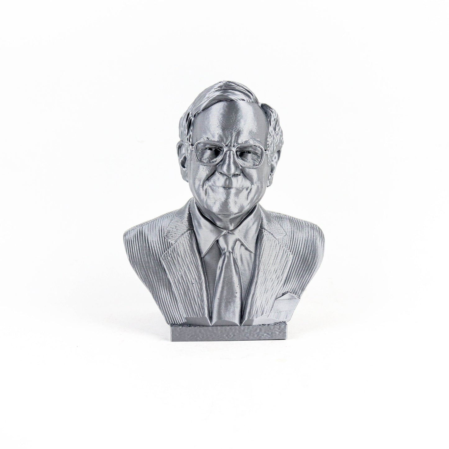 Warren Buffett Bust, Oracle of Omaha Statue, Gift for Friend Stock Investor