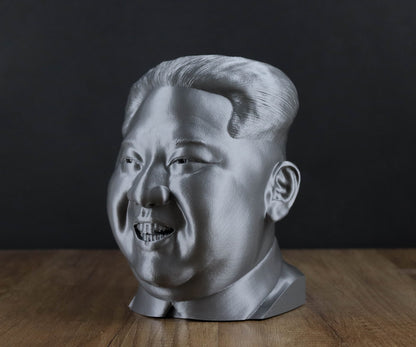 Kim Jong-un Headphone Holder, Desktop Decor Headphone 3d Bust Gift