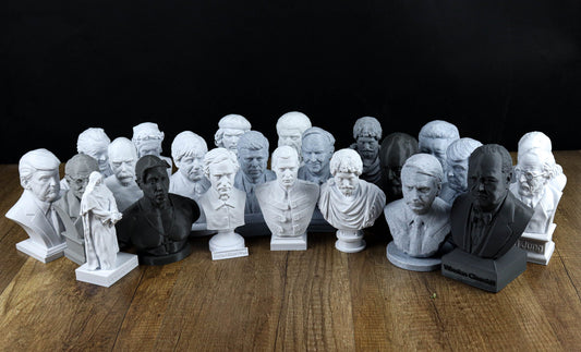 Pack of Busts: 5" Sculptures (from the existing stock), Shop clearance. Please read description !