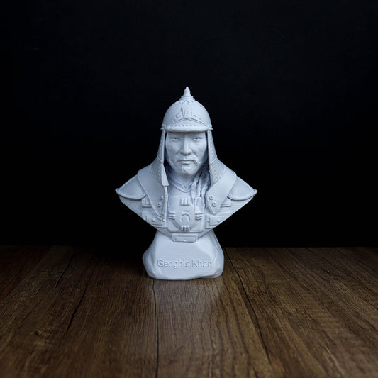 Genghis Khan bust