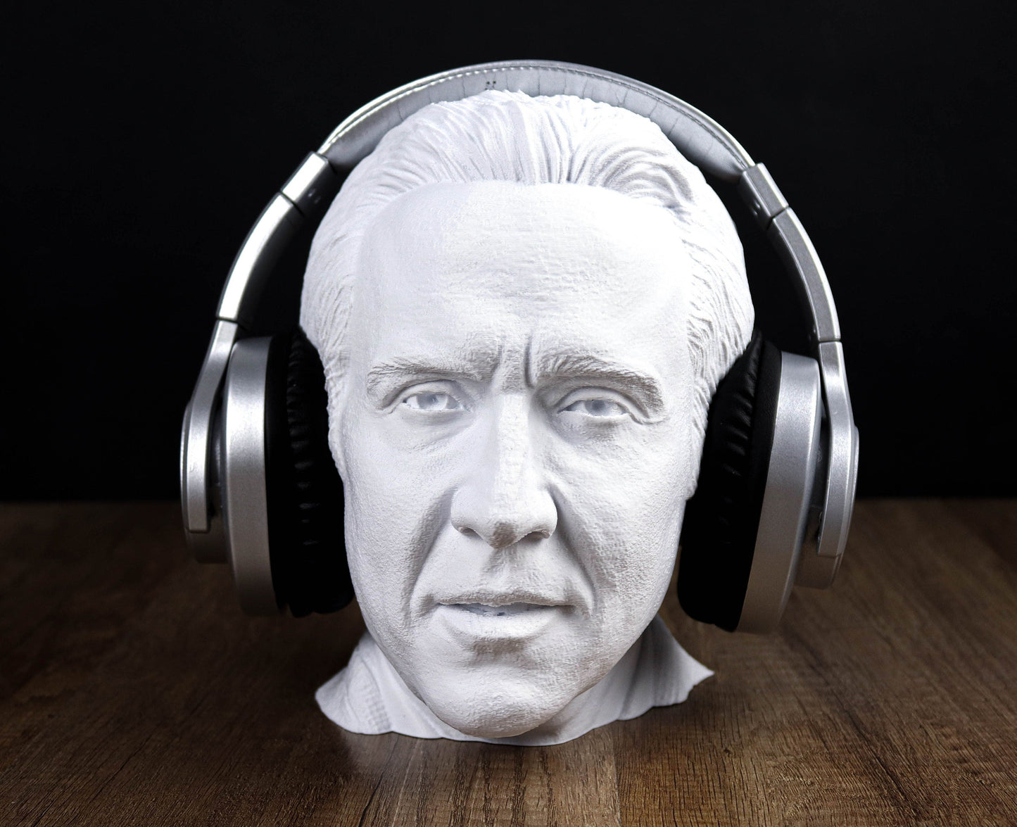 Nicholas Cage Headphone Holder, Headset Stand, Bust, Sculpture, Decoration