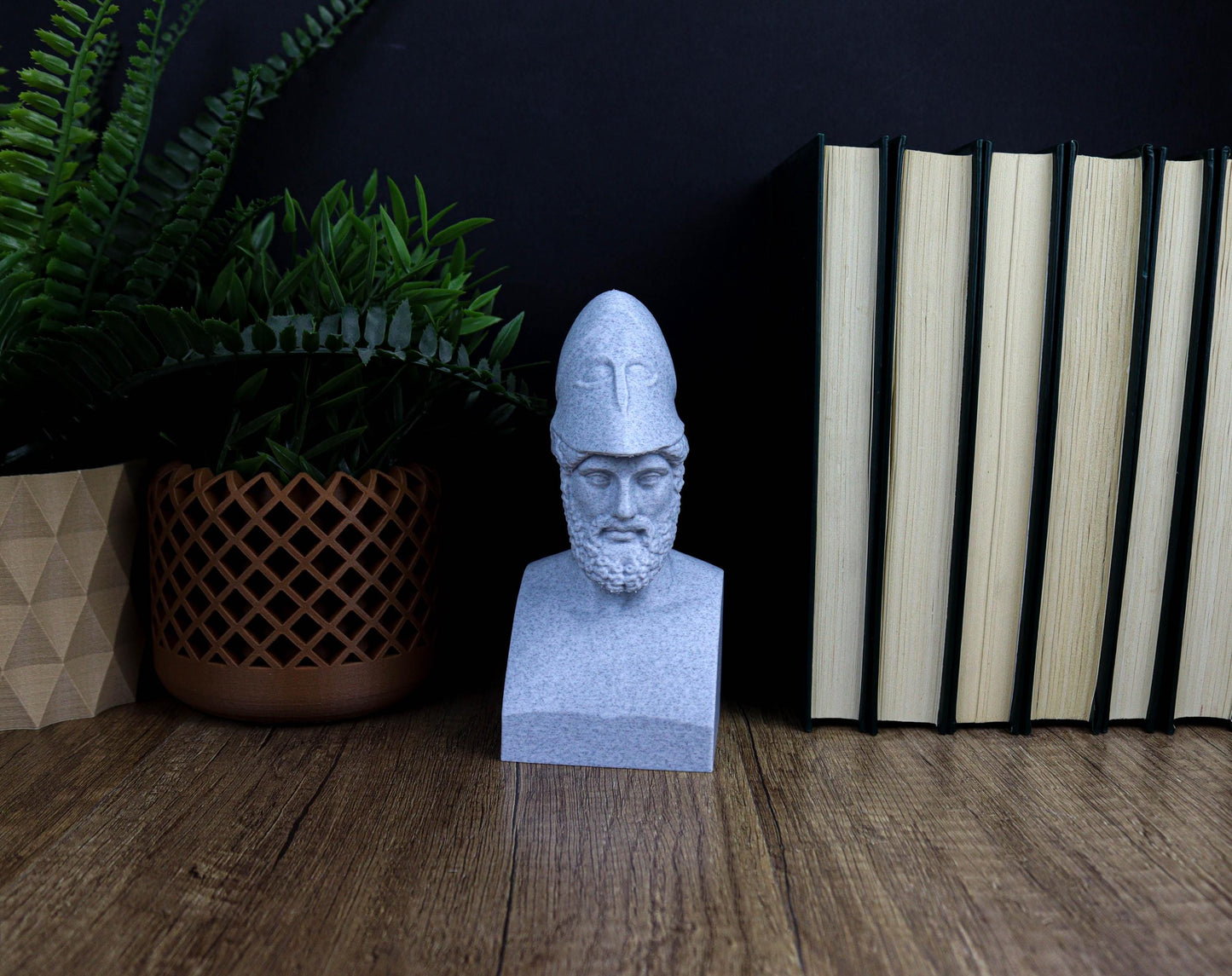 Pericles 3D Printed Bust, Greek Statesman Sculpture