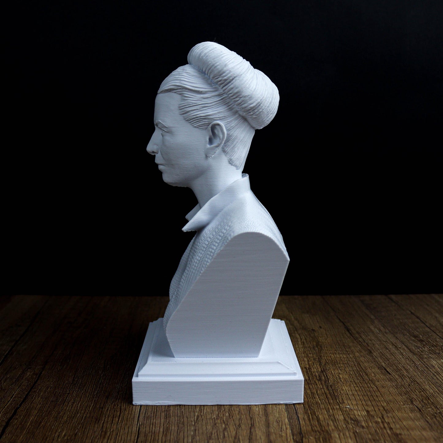 Simone de Beauvoir Bust, French Philosopher, Feminist Icon Statue for Bookshelf and Home Decor