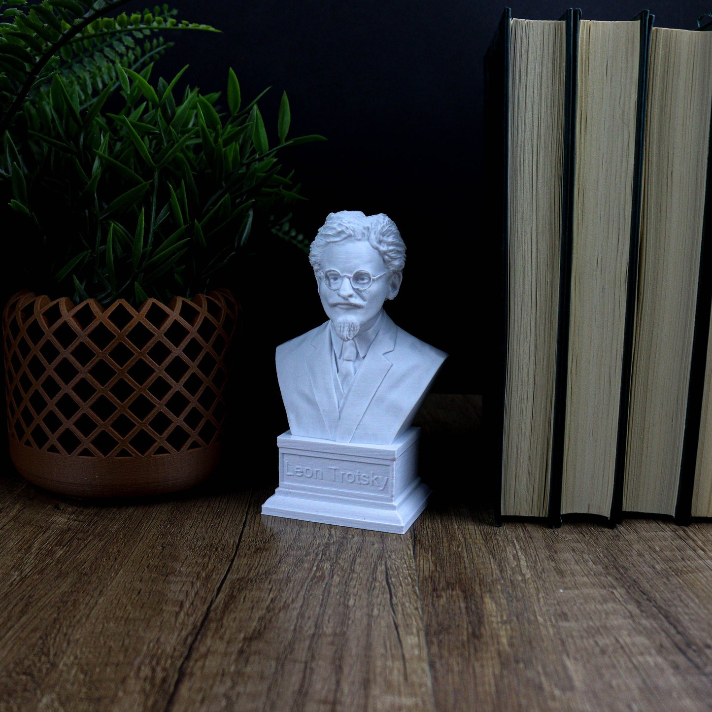 Leon Trotsky Bust, Russian Revolutionary Statue