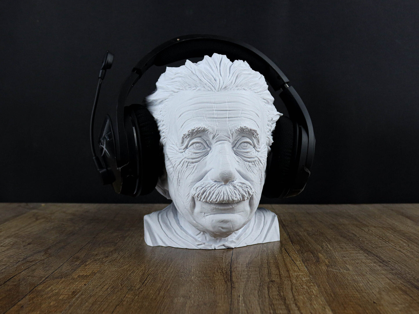Albert Einstein Headphone Holder, Desktop Decor Headphone stand