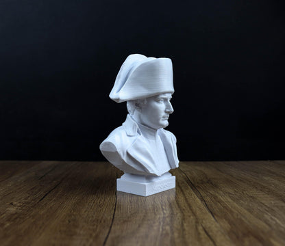 Napoleon Bonaparte Bust Sculpture, French Emperor Statue