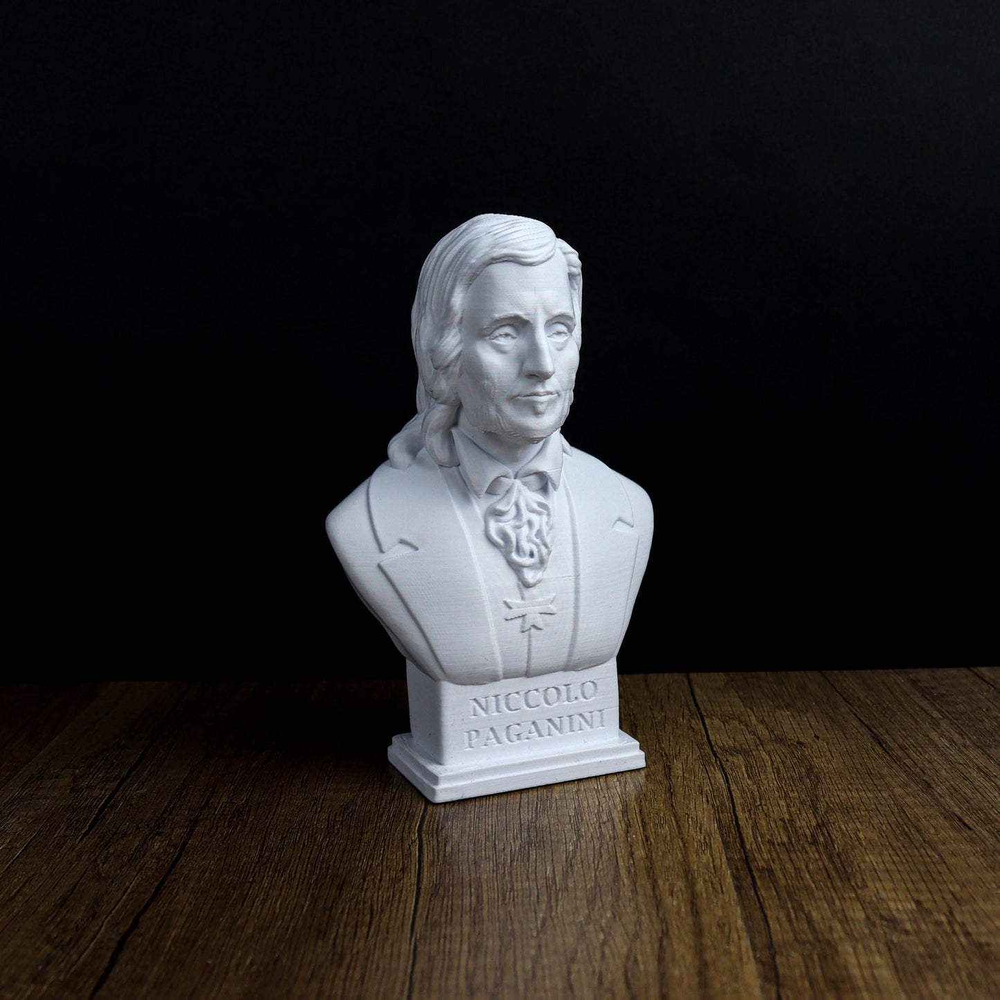 Niccolo Paganini Bust, Italian Violinist and Compose Statue
