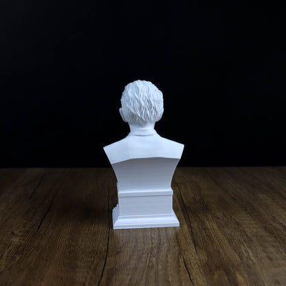 Franz Kafka Bust, Novelist and Short Story Writer, Gift for Book Lover
