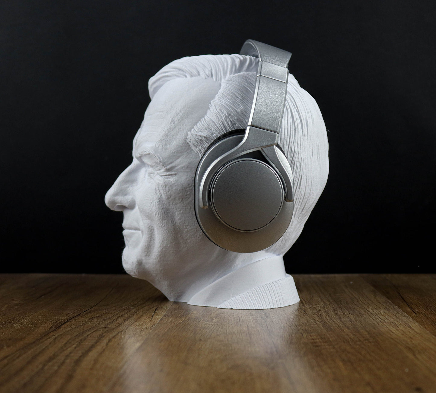 Saul Goodman Headphone Holder, Bob Odenkirk Headset Stand, Bust, Sculpture, Decoration