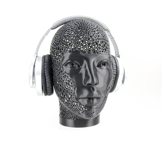 Female Sculpture Bust, Headphone Holder Decoration, Headset Stand, Abstract Art  Sculpture Decor