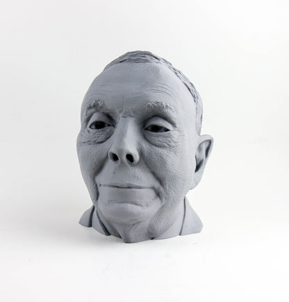 Charlie Munger Head Bust