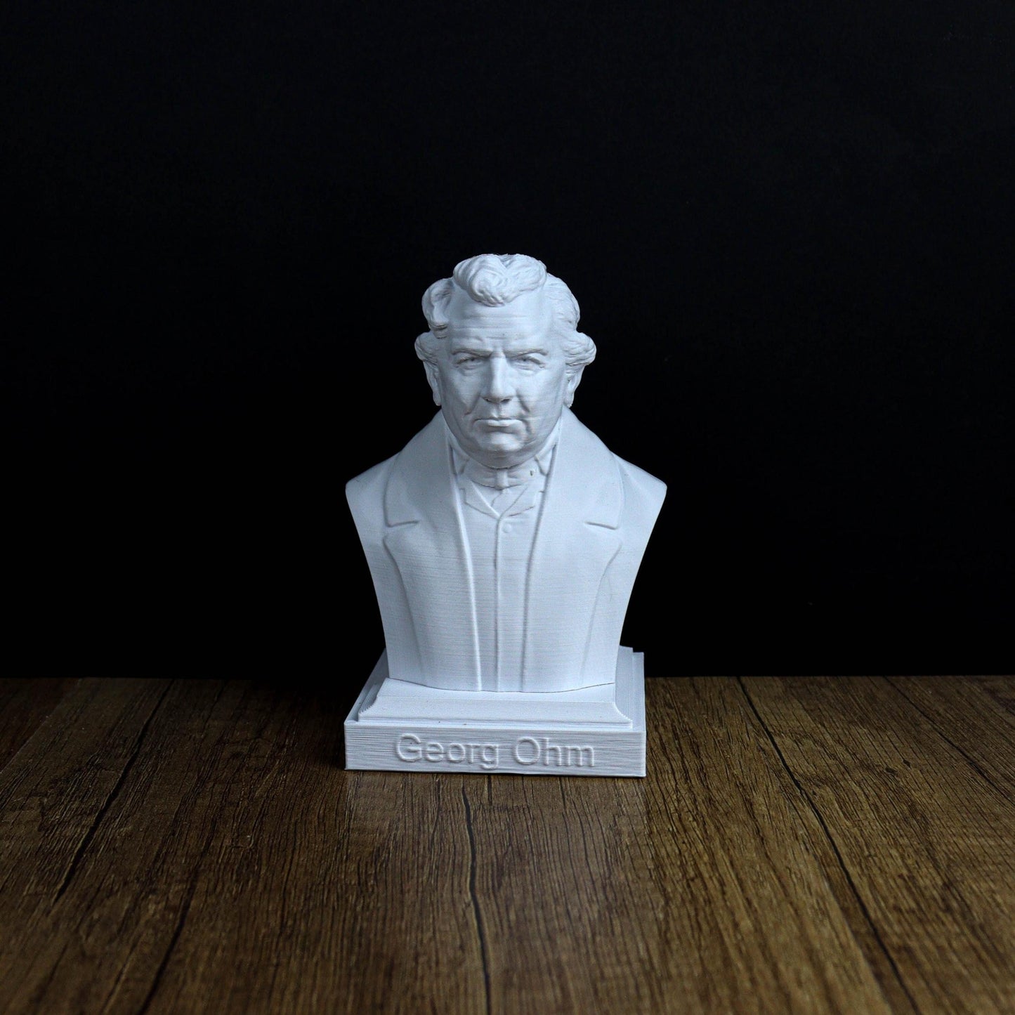 Georg Ohm Bust, German Physicist and Mathematician Statue,