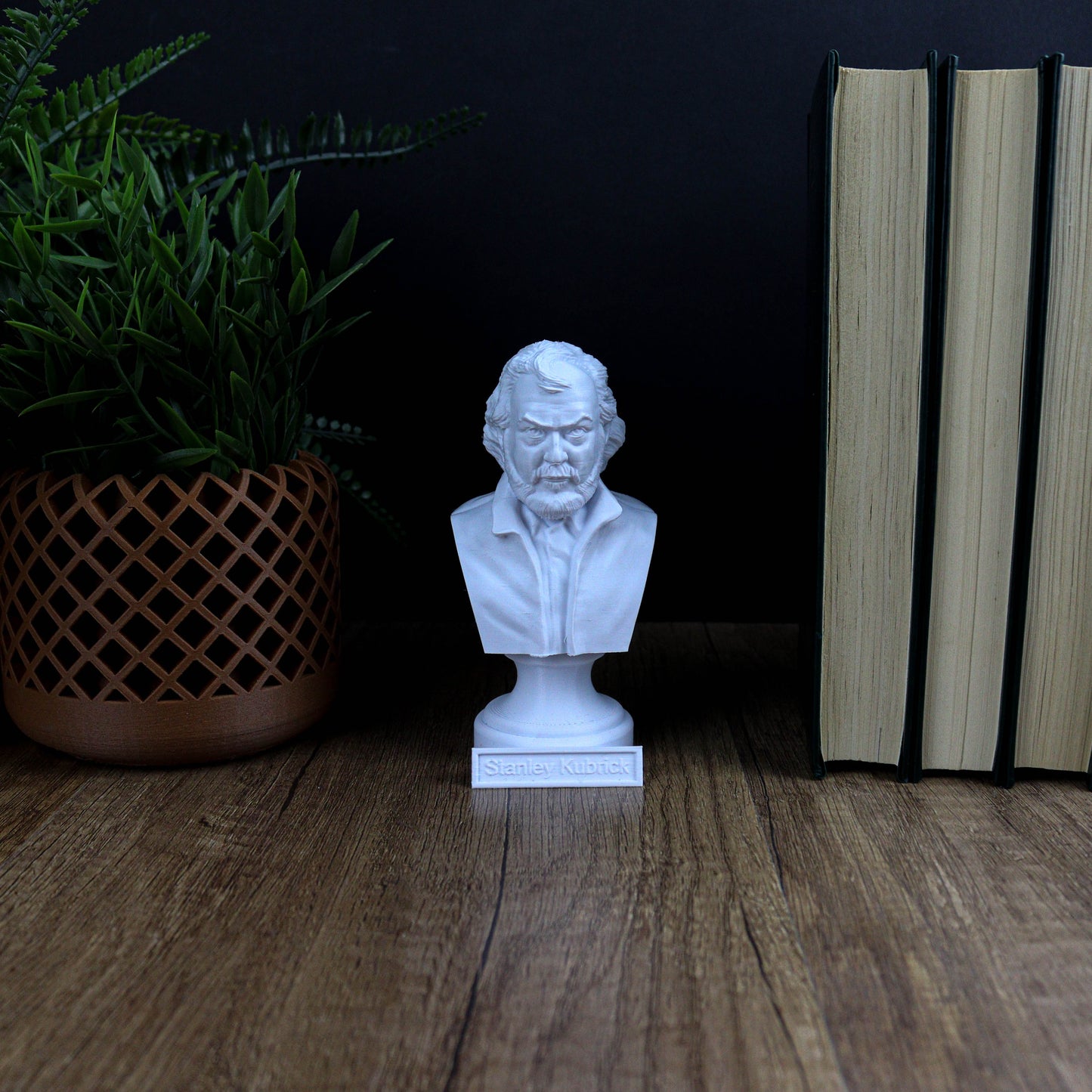 Stanley Kubrick Bust, Cinematic Legend 3D Printed Statue