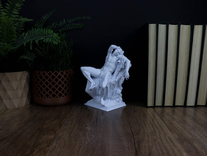 Barberini Faun Statue, Classical Mythology Art, Drunken Satyr Sculpture