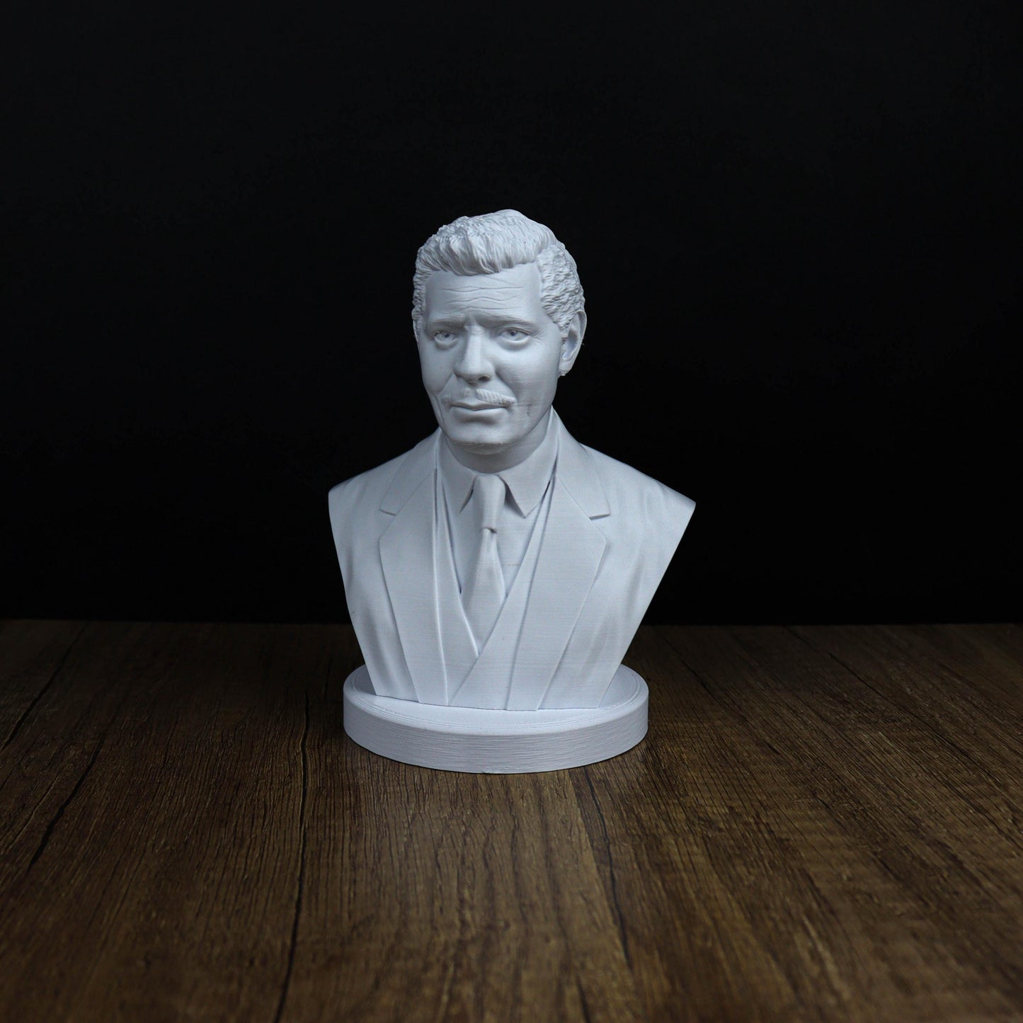 Clark Gable Bust, Classic Hollywood Icon Home Decor