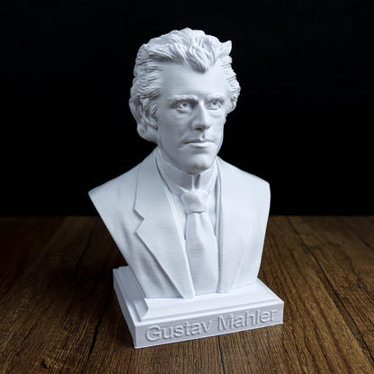 Gustav Mahler Bust, Classical Composer Sculpture, Gift for Music Lovers