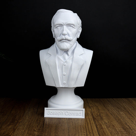 Joseph Conrad Bust, Unique Literary Home Decor