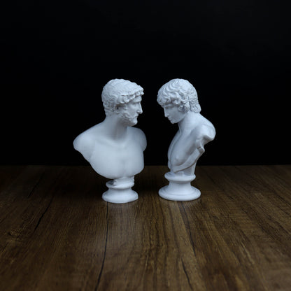 Hadrian and Antonious Bust,