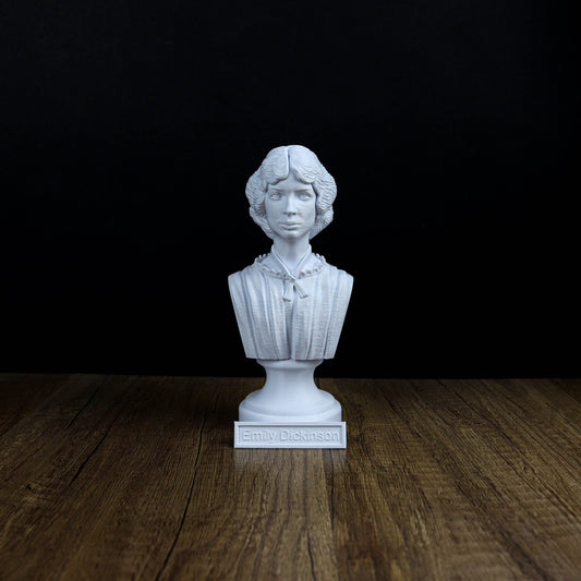 Emily Dickinson Ethereal Essence Bust Sculpture