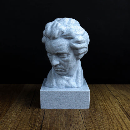Ludwig van Beethoven Bust Statue
