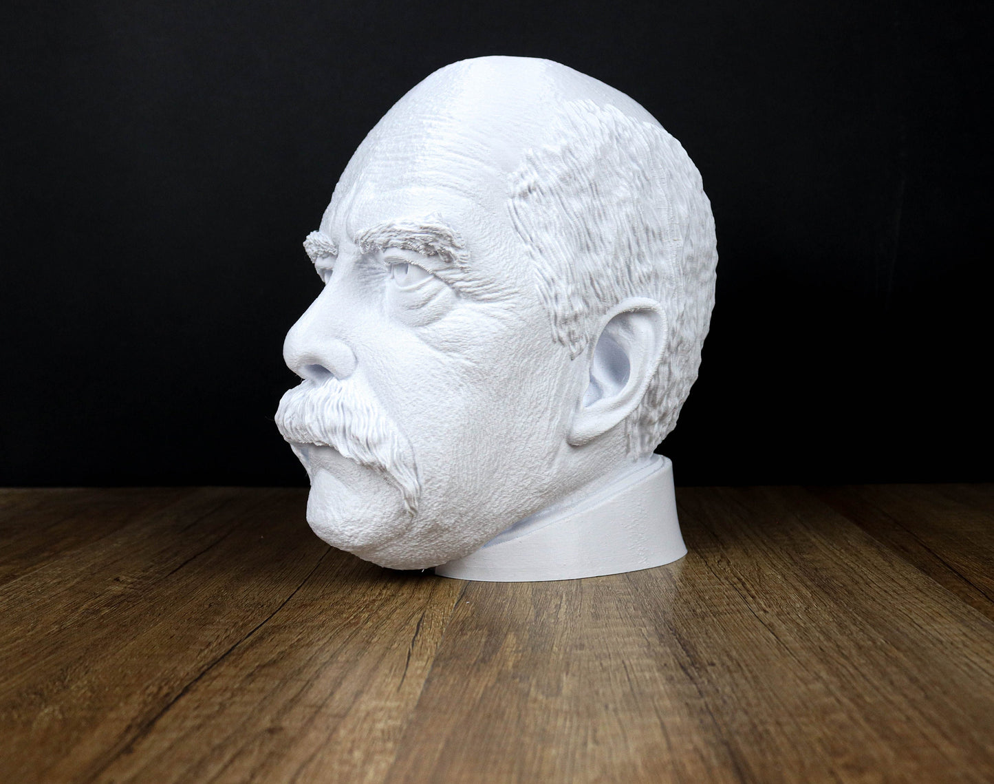 Otto von Bismarck Head Bust, Chancellor of the German Empire 3d Bust Sculpture Active