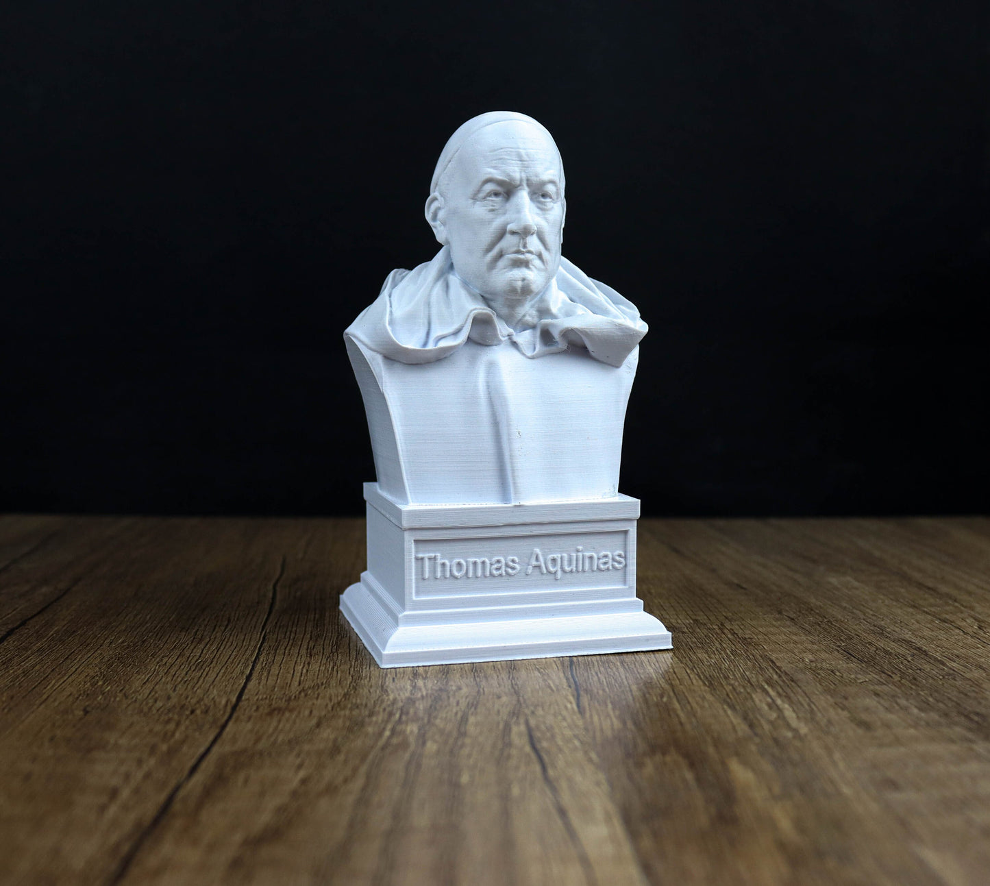 Thomas Aquinas Bust, Catholic Philosopher Sculpture