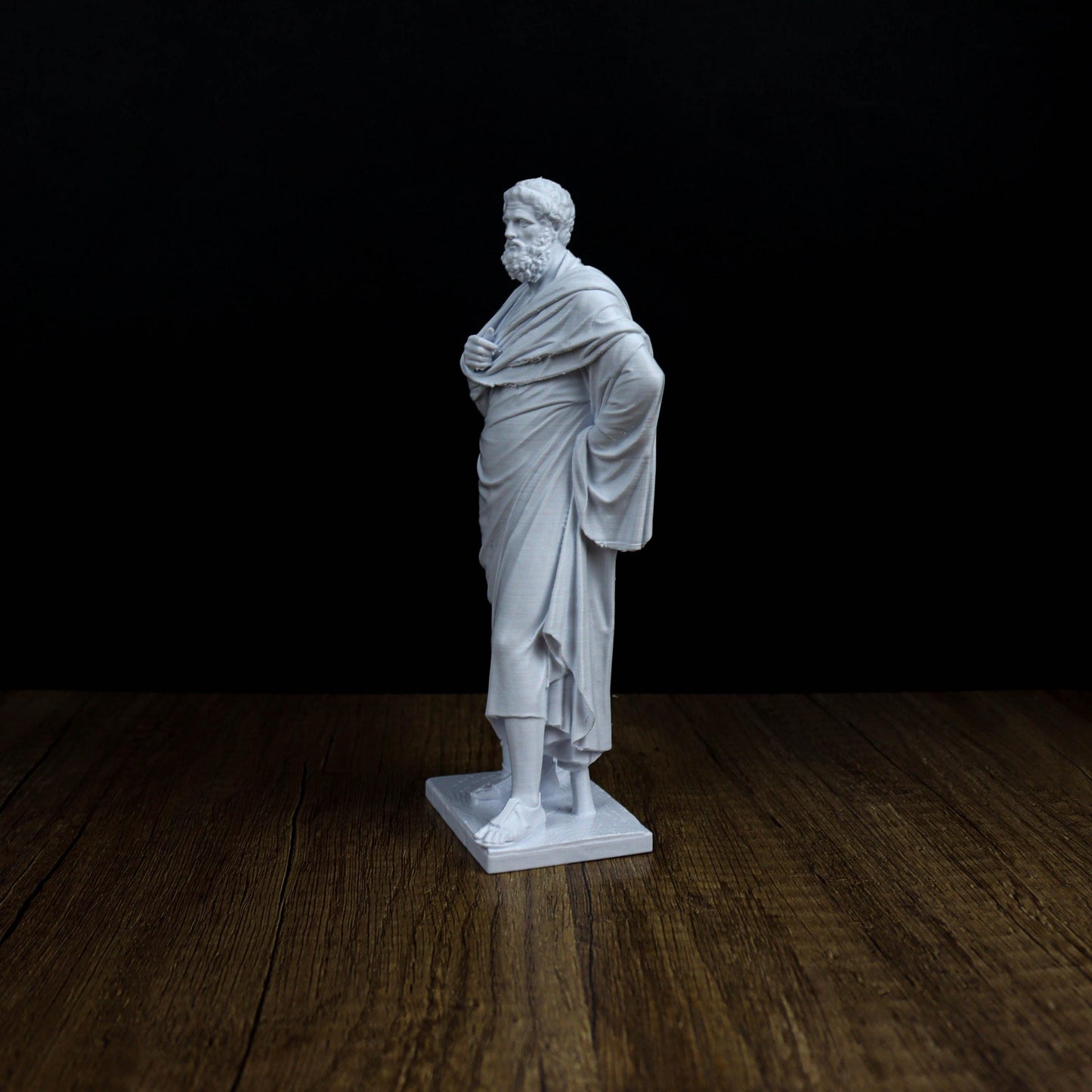Sophocles 3D Printed Bust, Classical Greek Literature Home Decor
