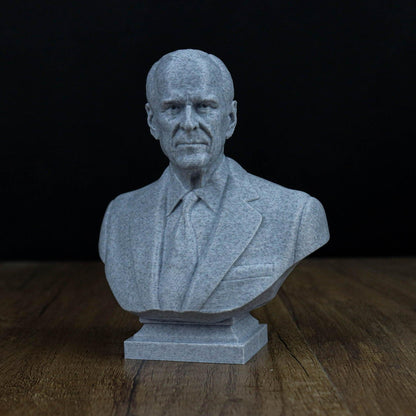 Prince Philip Bust, Duke of Edinburgh Statue