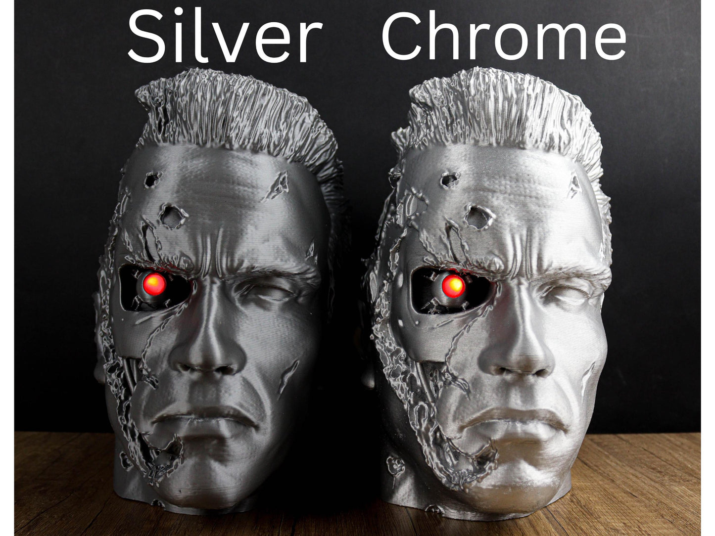 Terminator T-800 LED Bust, Arnold Schwarzenegger Headphone Holder