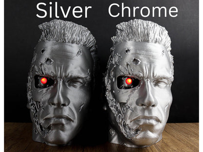 Terminator T-800 LED Bust, Arnold Schwarzenegger Headphone Holder