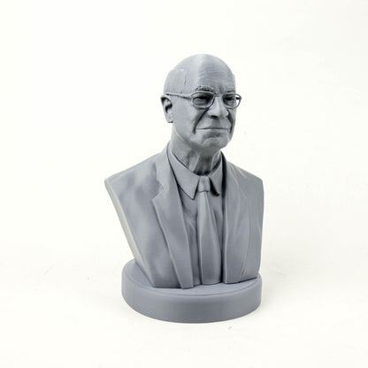 Daniel Kahneman Bust, Behavioral Economics Thinker Statue for Office or Bookshelf Decor