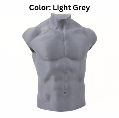 Male and Female Sculpture, Female Male Bust, Torso Naked Body Gift for her, Sculpture Decor