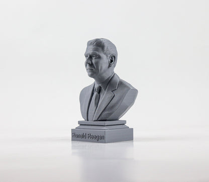 Ronald Raegan Bust, 40th president of the United States Sculpture