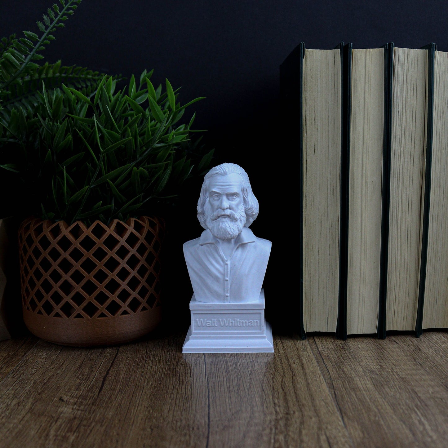 Walt Whitman Bust, American Poet, Essayist Statue