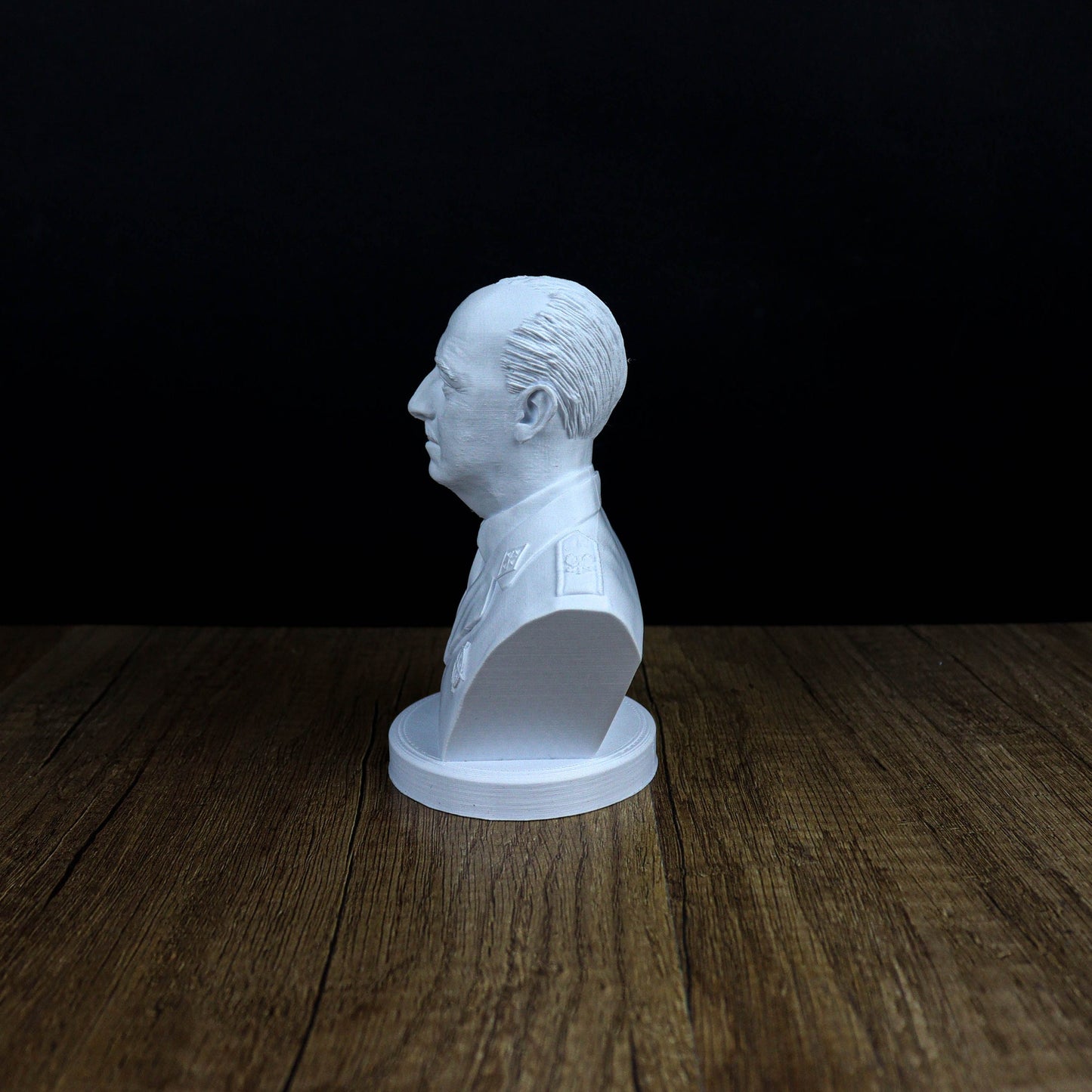 Francisco Franco Bust, Spanish Military Leader Statue for History Enthusiasts