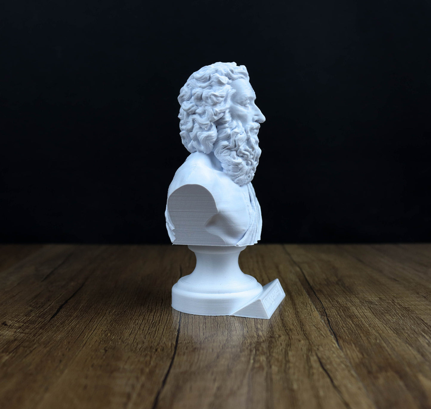 Diogenes Bust, Cynic Philosopher Sculpture, Ancient Greek Philosopher Figurine,
