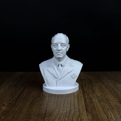 Francisco Franco Bust, Spanish Military Leader Statue for History Enthusiasts