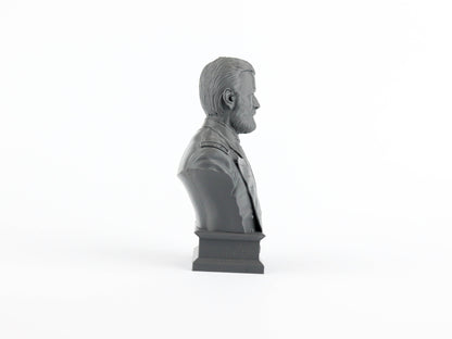 Ulyses S Grant Bust, 18th U.S. President Sculpture