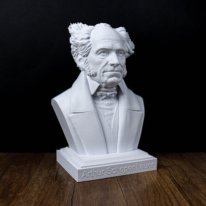 Arthur Schopenhauer Bust, German philosopher Statue, Sculpture Decoration ,Decor