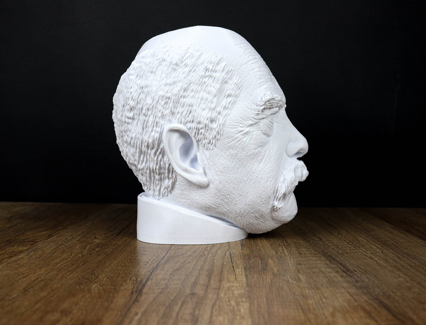 Otto von Bismarck Head Bust, Chancellor of the German Empire 3d Bust Sculpture Active